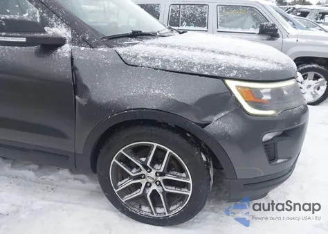 2018 Ford Explorer Sport из США, поврежденный, VIN 1FM5K8GTXJGC82795
